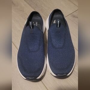 Skechers Navy Slip-On Shoes
